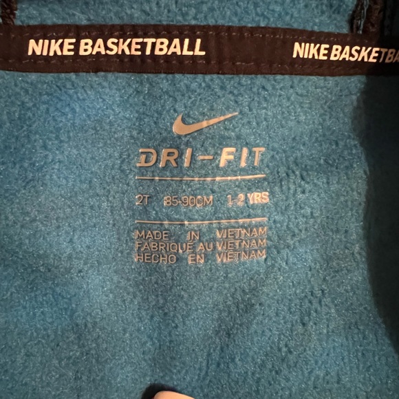 Nike basketball Elite blue and black hooded jacket and pants set toddler 2T EUC - Picture 5 of 16